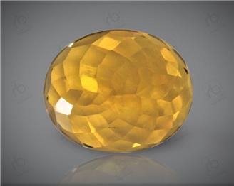 Yellow Citrine Natural Certified  8.73CTS-8532